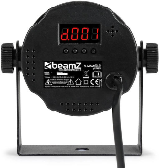 BeamZPro Projektor LED Moving Lights Slimpar30 CW/WW/UV UV