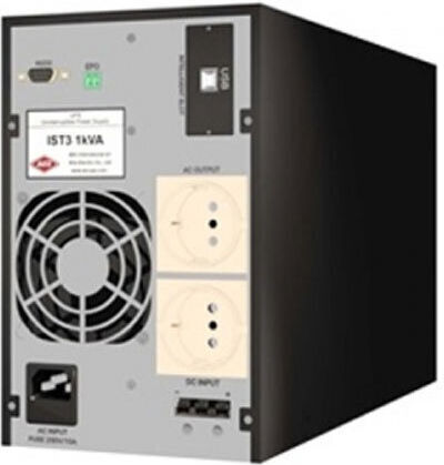 AEC IST3 UPS On-Line 1000VA 1000W με 3 Schuko Πρίζες