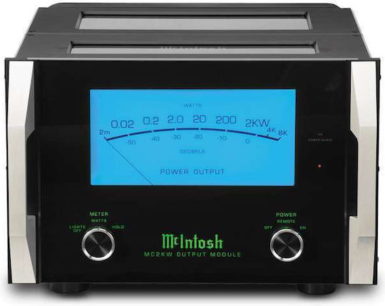 McIntosh MC2KW Τελικός Ενισχυτής Hi-Fi Mono 2000W/4Ω 2000W/8Ω Μαύρος