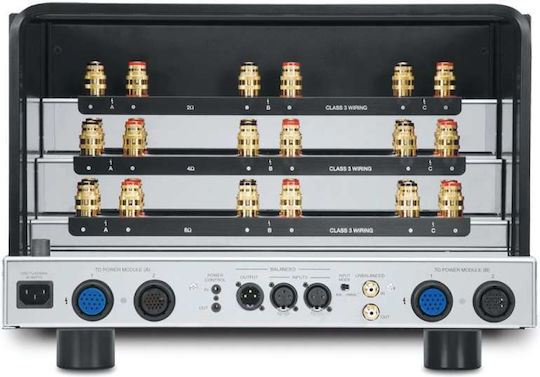 McIntosh MC2KW Τελικός Ενισχυτής Hi-Fi Mono 2000W/4Ω 2000W/8Ω Μαύρος
