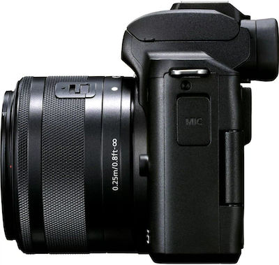 Canon Spiegellose Kamera EOS M50 Mark II Crop Frame Streaming-Kit