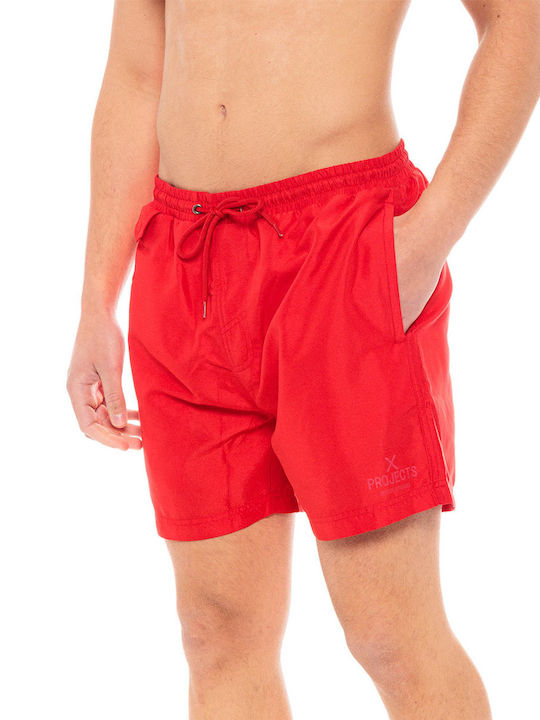 Men's Swimwear Bermuda Red