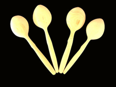 Saz Etnie Wooden Spoon 4-piece Set