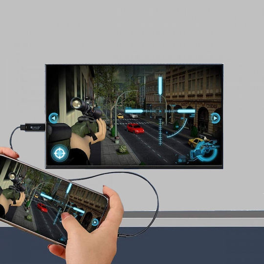 Techly I-USB-VIDEO-1080TY Video Capture για PC / Laptop και σύνδεση USB-A