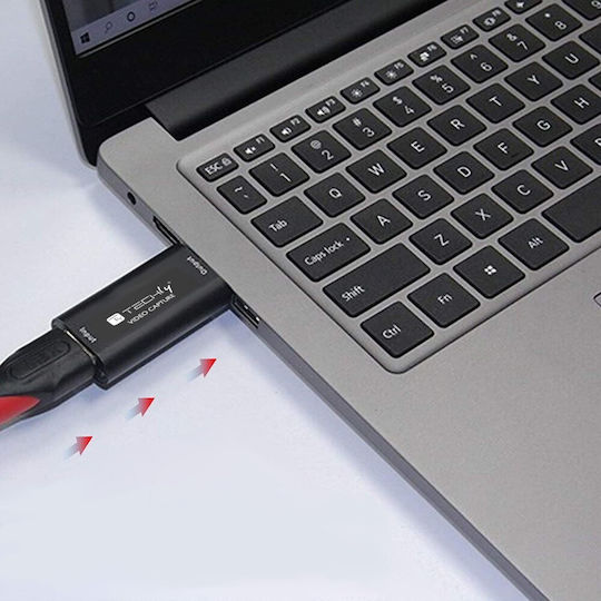 Techly I-USB-VIDEO-1080TY Video Capture για PC / Laptop και σύνδεση USB-A
