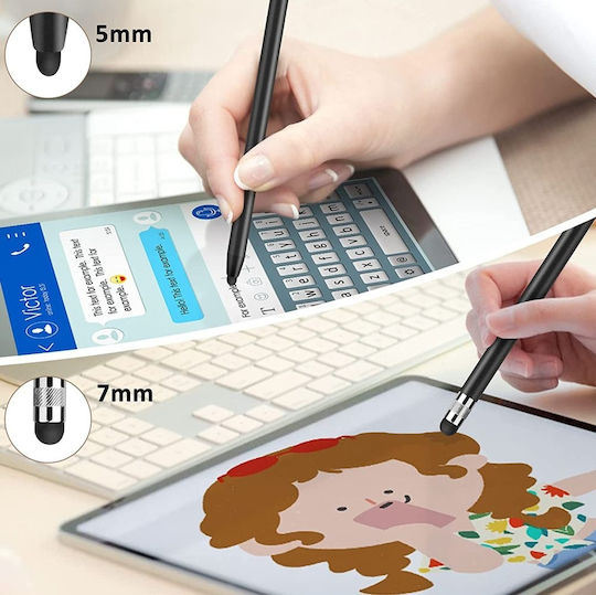 Tech-Protect Touch Stylus Pen в Черен цвят