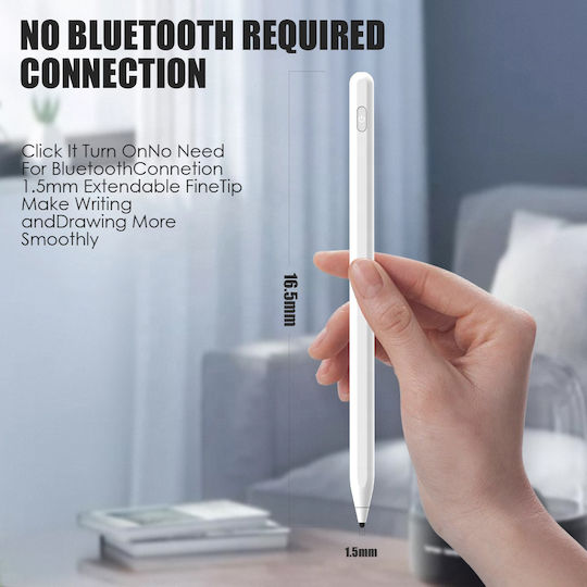Techsuit P3 Digital Touch Pen in Weiß Farbe KF232697