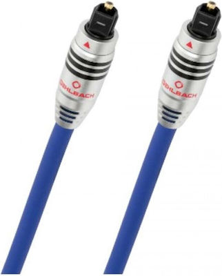 Oehlbach 1381 1m TOS male Optical Cable Blue (1381)