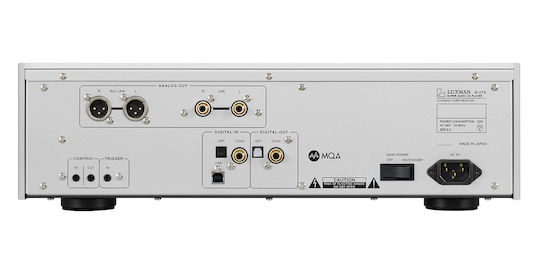 Luxman D-07X D-03X Hi-Fi CD-Player Silber