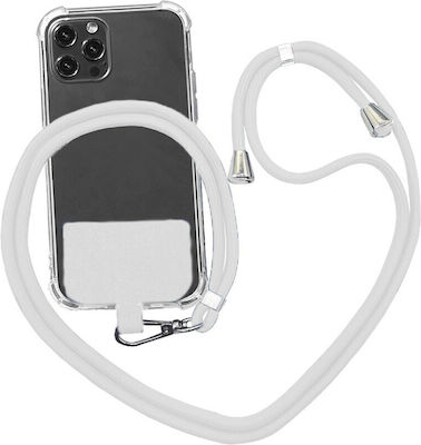 Phone Neck Strap Universal White