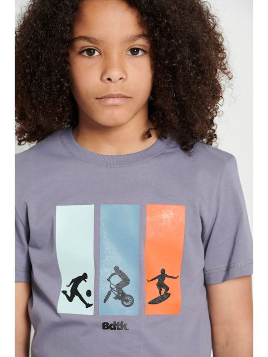 Kids' T-shirt Purple