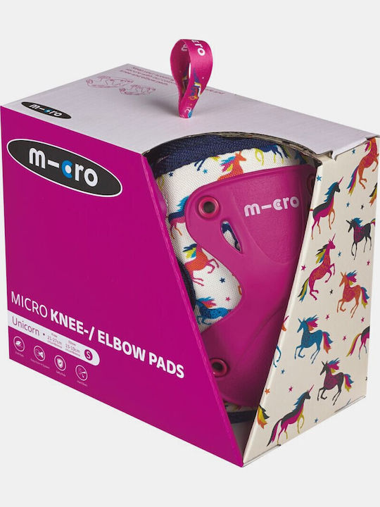 Micro Unicorn Παιδικό Σετ Προστατευτικών για Rollers Πολύχρωμο Small