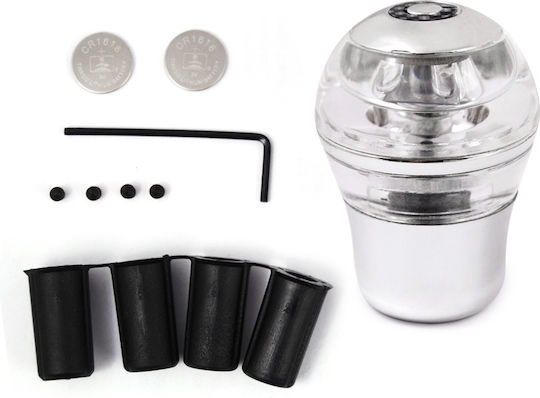 Buton schimbător viteze cu lumină LED Universal 2008-2013 Transparent