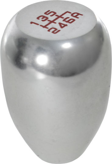 6 Shift Knob for Honda Civic 2004-2006 Silver