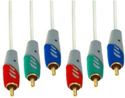 D&S Component Video Cable 3x RCA male - 3x RCA male 3m (A3028-07)