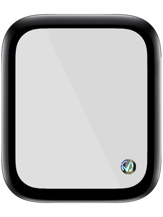Volte-Tel Full Face Tempered Glass for the Apple Watch 41mm 1pcs 8326929 Black