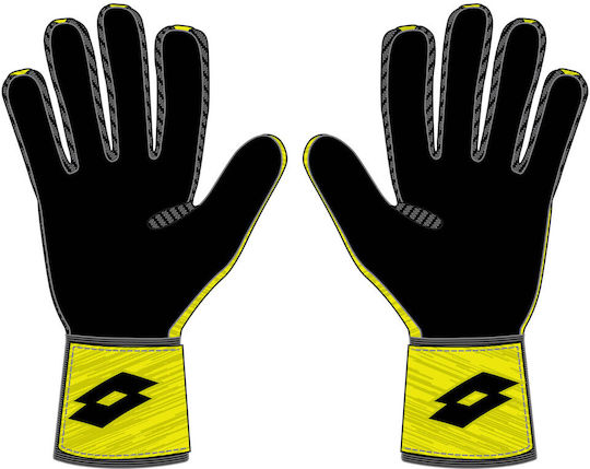 Lotto GK 700 II Goalkeeper Gloves Adults Yellow