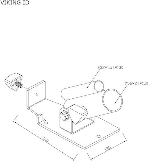 Viking Accesorii pentru Aparate de Exerciții 1buc