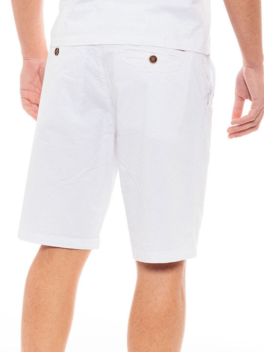 Biston W Herrenshorts Cargo Weiß