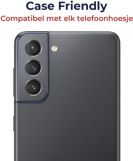 Rosso Kameraschutz Gehärtetes Glas Transparent für das Galaxy S21 5G