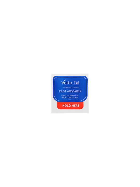 Volte-Tel Edge Cover with Key Пластмасов Калъф със Стъкло в Бял цвят за Галакси Уотч 4 44мм
