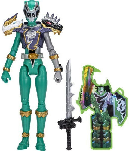 Action Figure Dino Fury - Green Ranger Power Rangers for 4+ Years
