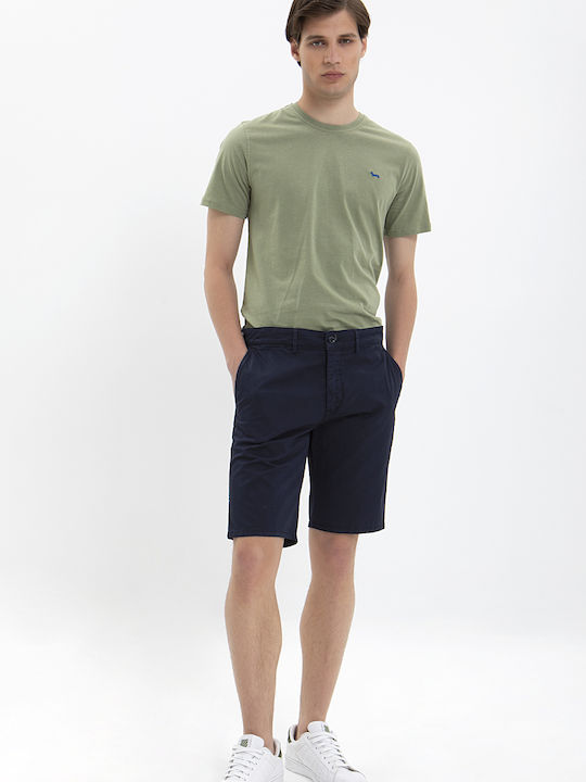 HARMONT & BLAINE Bermuda Shorts Modern Fit Harmont & Blaine Blue