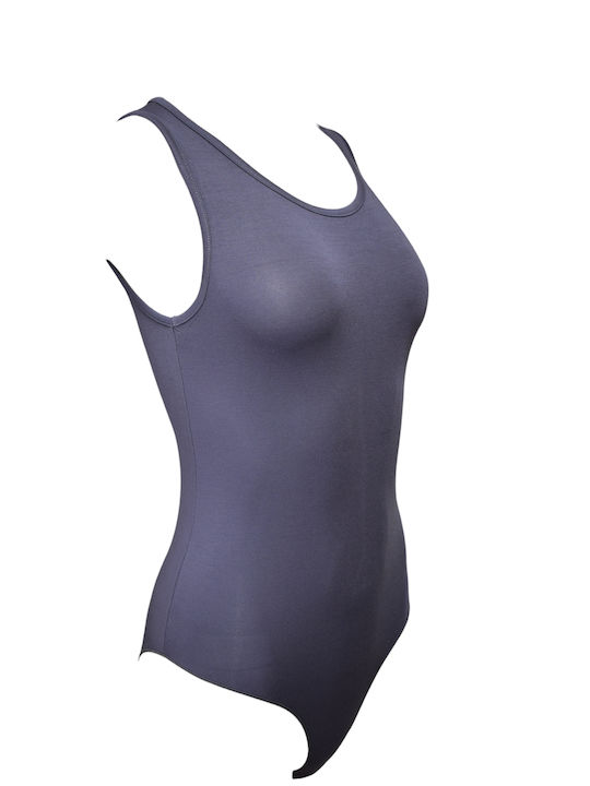 Lingerie Sleeveless Bodysuit Anthracite
