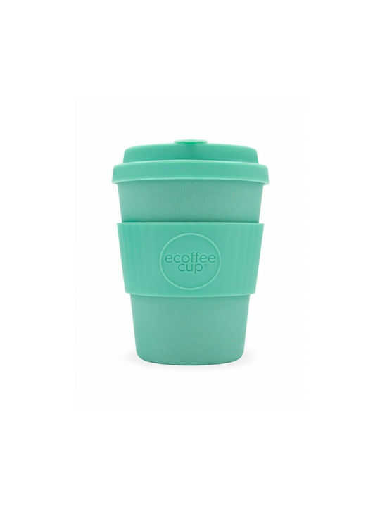 Ecoffee Cup Inca Κούπα Μπαμπού με Καπάκι Πράσινη 250ml