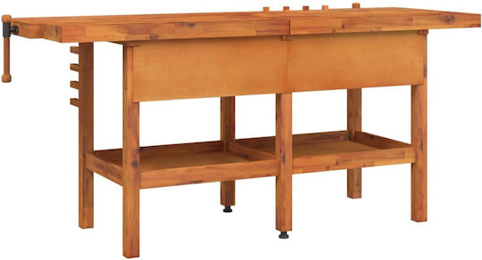 vidaXL Πάγκος Εργασίας 192x62x83cm 4τμχ 153325