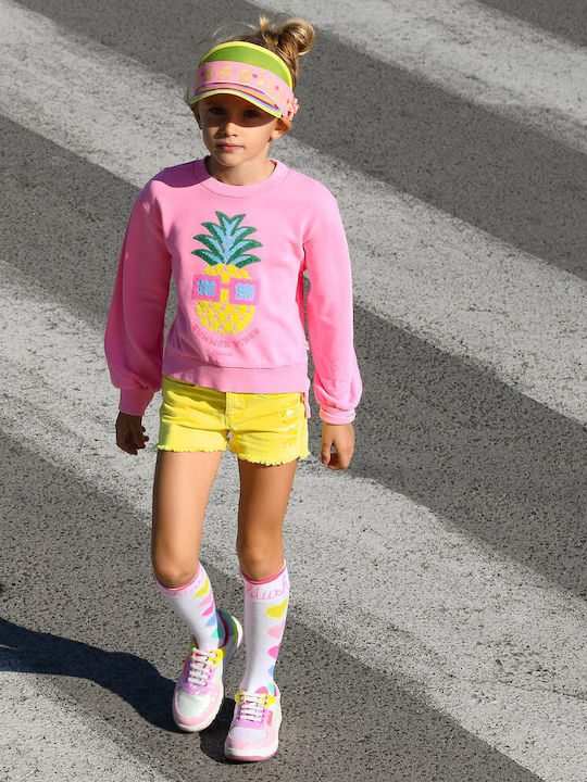 Kids' Shorts/Bermudas Fabric Yellow