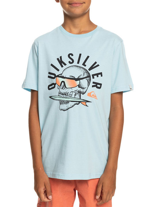 Детска тениска Светлосин Qs Rockin Skull