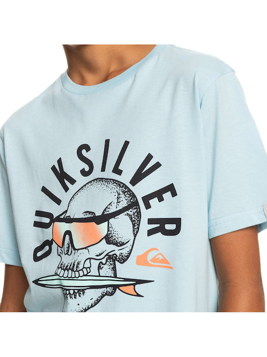 Детска тениска Светлосин Qs Rockin Skull