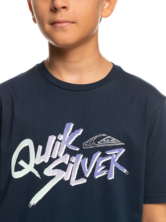 Kinder-T-Shirt Marineblau Signature Move