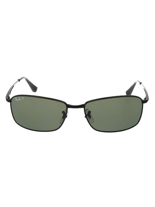 Ray Ban Ανδρικά Γυαλιά Ηλίου με Μαύρο Ταρταρούγα Μεταλλικό Σκελετό και Πράσινο Καθρέφτη Φακό RB3501 006/9A