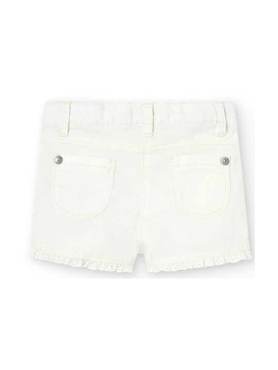 Boboli Kids Shorts/Bermuda Fabric White