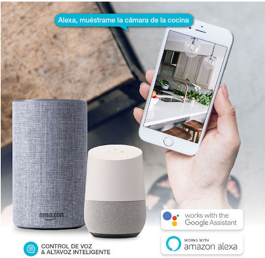 GSC 405025000 IP Cameră de Supraveghere Wi-Fi Full HD 1080p Rezistentă la apă