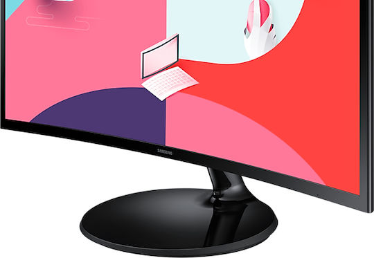 Samsung S24C360EAU VA Curved Monitor 24" FHD 1920x1080 with Response Time 4ms GTG