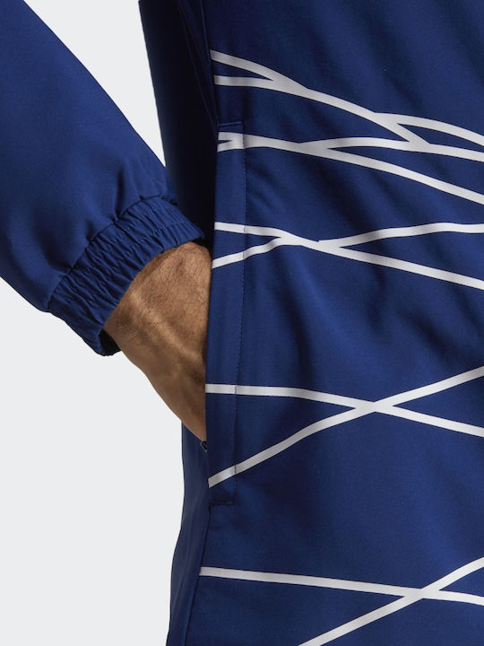 FC Bayern Graphic Athletic Jacket Windproof Victory Blue