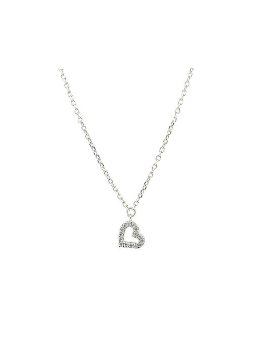 Necklace with Heart made of Silver 925