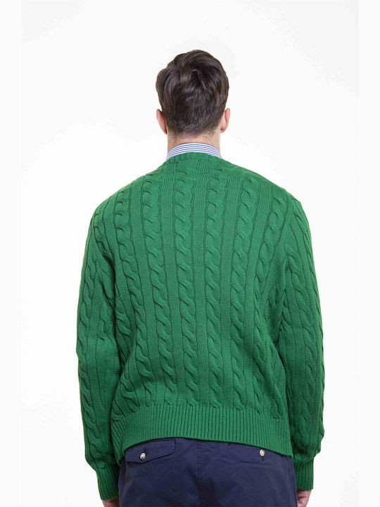 Ralph Lauren Herren Langarm-Pullover Grün
