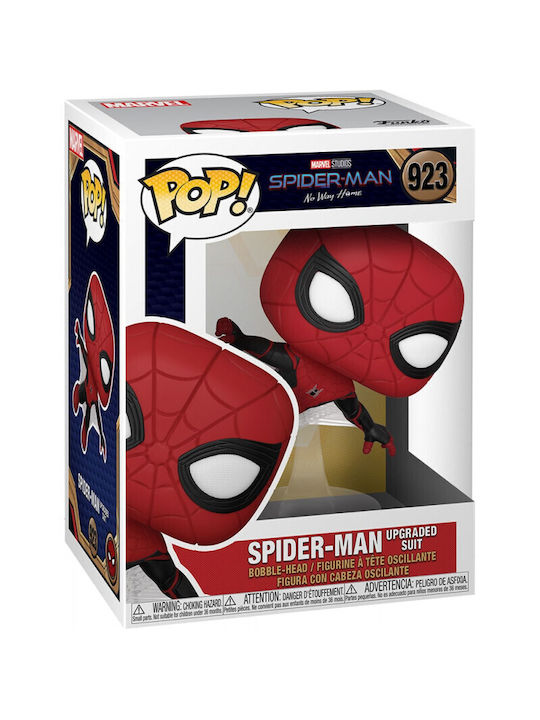 Funko Поп! Marvel: Spider-Man (Подобрен костюм) 923 Люлееща се глава