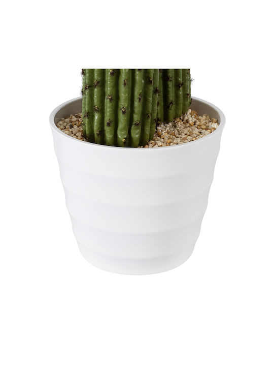 Artificial Plant in Pot Cactus Green 63cm GloboStar