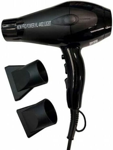 Hairlux Italy Pro Power 4402 HL Professionell Haartrockner 2400W Black