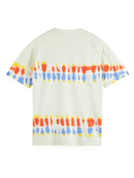 Scotch & Soda T-shirt Bărbătesc cu Mânecă Scurtă Multicolor