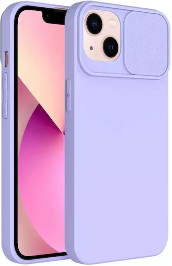 Forcell Slider Back Cover Σιλικόνης Lavender (Galaxy M23)