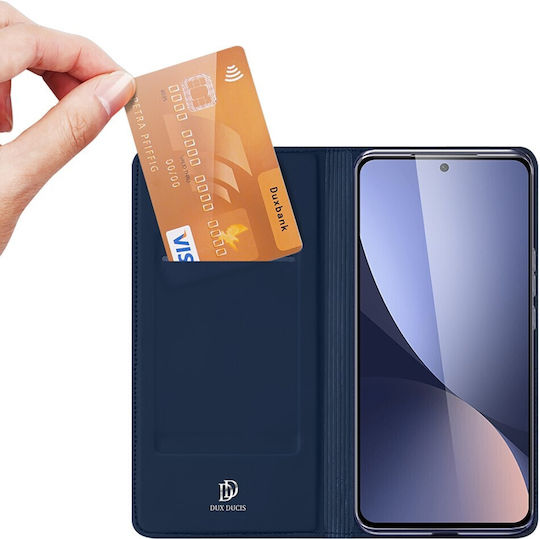 Dux Ducis Skin Pro Book Piele artificială Albastru (Xiaomi 12 Lite)