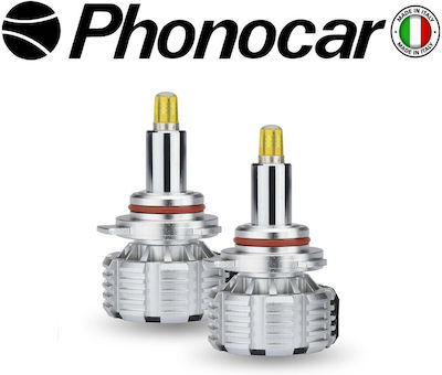 Phonocar Lampen Auto HIR2-9012 LED 6000K Kaltes Weiß 12V 43W 2Stück