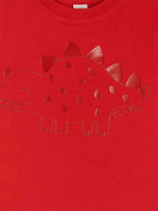 Kinder-T-Shirt Rot
