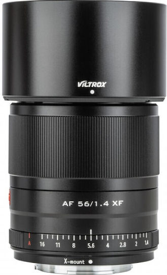 Viltrox Crop Φωτογραφικός Φακός AF 56mm f/1.4 XF Σταθερός για Fujifilm X Mount Μαύρος